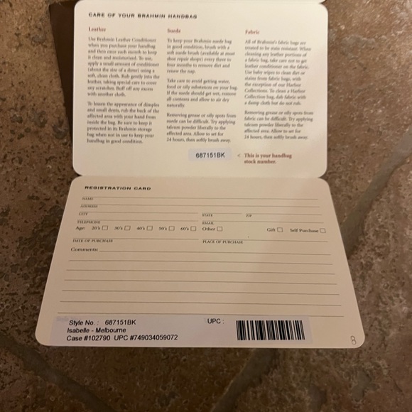 Brahmin Isabelle Melbourne Crocodile Pattern Shoulder Bag - Picture 9 of 9